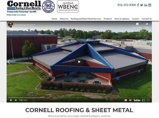 portfolio - Cornell Roofing & Sheet Metal